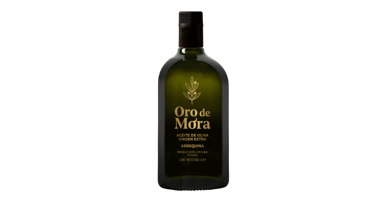 Oro de Mora Arbequina aceite de Oliva Virgen Extra Ecológico 500ml